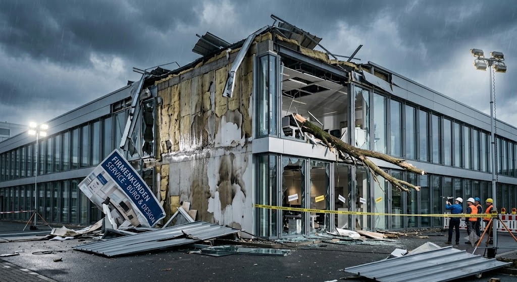 Erste Hilfe Gebäudeschaden